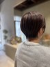 【白髪ぼかしハイライト】カット＋ハイライト＋艶カラー￥16000