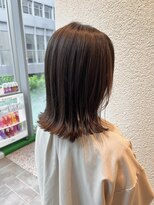 エルサフィロ ヨドヤバシ(el zafiro yodoyabashi)&nbsp;くびレイヤー前髪エモージュ小顔レイヤーカット20代30代40代50代