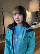 クリアー オブ ヘアー 藤が丘店(clear OF HAIR) ボブ＋ブロックカラー