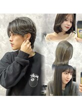 店長／高橋将斗【オリーブカラー／赤み消し／色素改善特化型】顔まわりカットが大得意！ママさんにも人気！