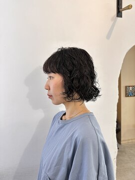 ハロウ ふわふわパーマ