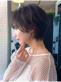 オシャレ風ショートカット