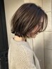 【白髪が気になり始めた方に】白髪ぼかしハイライトカラー＋カット
