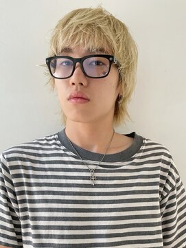 サル 代官山(SAL) 【SAL】ブロンドミディアムウルフ