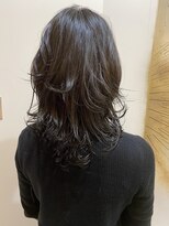 ロンド(Le Rond)&nbsp;ミディアムレイヤーカット/ダークブラウン/チャコールグレー