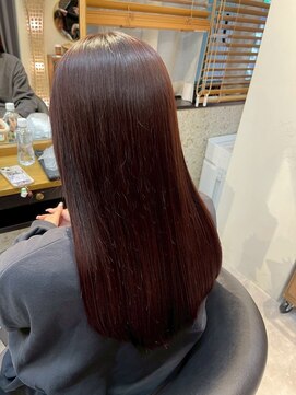 ヘアリゾート粋 トゥジュ 池袋東口店(tujuh) 艶髪ストレート/髪質改善/美髪/ロング