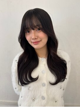 アンヘアー 元町三宮(UNHAIR) 暗髪カラー × レイヤーカット