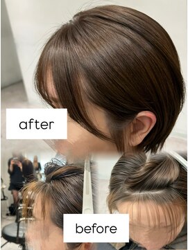 リッカ(LICCA) 〔LICCA AMANE〕前髪浮くのをおさえるクロスパーマ