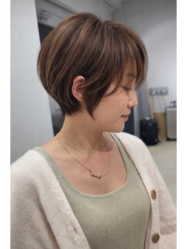 シアー(sheer) 丸みフォルムの大人ショート