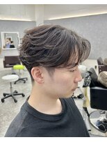 グロップ 町田(GLOP)&nbsp;簡単に出来る毛流れニュアンスパーマ/メンズパーマ