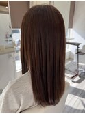 縮毛矯正×カシミアトリートメントでつくる艶ストレート