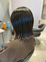 アース 南福島店(HAIR&MAKE EARTH)&nbsp;切りっぱなしボブ