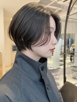 ローマー(ROAMER omotesando)&nbsp;ハンサムショートボブパーマ髪質改善ヘアセット