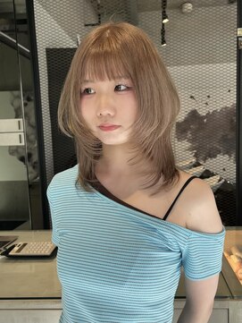 バロンフェム(baLon.fem) 【stylist AMI】透明感ベージュ