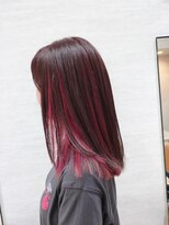 ブリリア(Brillia) 顔まわりレイヤー インナーカラー