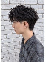 アライズ(ARISE)&nbsp;メンズマッシュ×ゆるめニュアンスパーマ