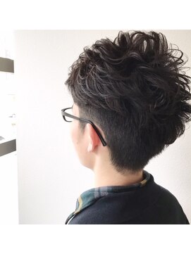 ブラッシュ(BRUSH) ２ブロックＭＩＸパーマ