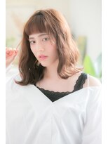 ファイル バイ リトル(file by little)&nbsp;ワイドバング×ゆるパーマ