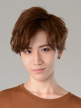 アース 常盤平店(HAIR & MAKE EARTH) アップバングが大人っぽいクラウドマッシュスタイル