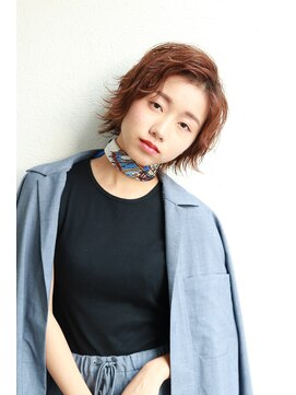 e.m.a プレミアムビューティーサロン 栄駅店(e.m.a PREMIUM BEAUTY SALON) かきあげウェーブショート