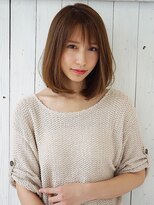 アグ ヘアー ジレーナ 焼津店(Agu hair zirena)&nbsp;前髪×Aライン大人ロブ