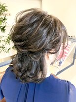 ヘアアンドメイクフリッシュ(HAIR&MAKE FRISCH)&nbsp;ボブハーフアップ