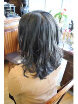 ベル(BELL)&nbsp;AVEDAカラー♪ブルーグレー☆【BELL桜新町/用賀】