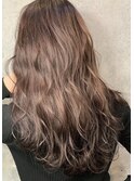 外国人風/暗髪ピンクラベンダー  youres  hair 恵比寿沢巳