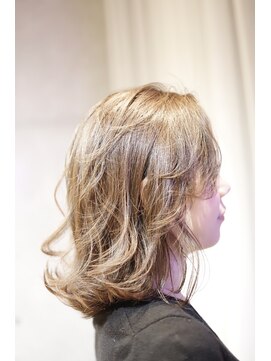 アドミラル ベー ヘアーデザイン(Admiral b Hair design) 外ハネ透明感アッシュ！心斎橋/堀江/南堀江 美容院 メンズ