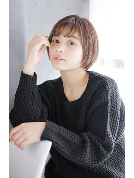 プティルカ ディーシー本店(PutiLuca D.C.) 透け感バングのナチュラルショート