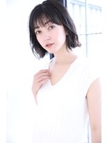 ボヌール 西梅田店(Bonheur) 【女性stylist杉崎】ナチュラルミニボブ