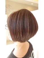 ガレリアエレガンテ 尾張旭店(GALLARIA Elegante)&nbsp;大人ショートボブ×コントラストハイライト
