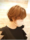 【hair design miel】大人ショートボブ