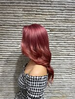 ビス ヘア アンド ビューティー 西新井店(Vis Hair＆Beauty)&nbsp;20代30代大人可愛い透明感ピンクブラウンケアブリーチ小顔