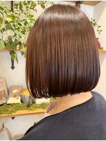 ゴーシェン 津田沼本店(Goshen)&nbsp;赤みブラウン×王道ボブ