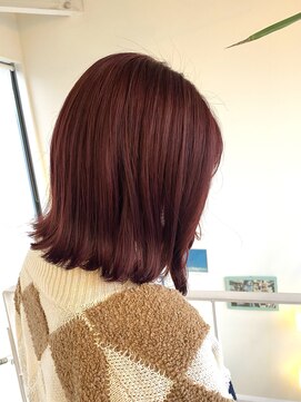 バース ヘアデザイン(Birth hair design) ボルドーカラー