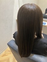 ネウィ 大分中央町店(newi)&nbsp;【カモハラ】低明度でも透明感♪感じる寒色系ブラウン☆