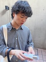 ジェノ(JENO by apish) メンズパーマ/波巻き/ハイライト/マッシュパーマ/ウルフ