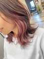 ハーベスト(HARVeST Hair&amazing life) インナーやハイライトのデザインカラーで可愛くしましょう♪