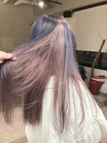 コワファーストナガサキシャンプーボーイ(COIFF1RST NAGASAKI SHAMPOO BOY)&nbsp;長崎 ラベンダー×ピンクベージュ