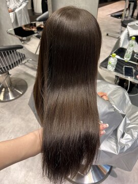 シティ(CITY) ブリーチなしベージュカラー ブラウンカラー レイヤーカット