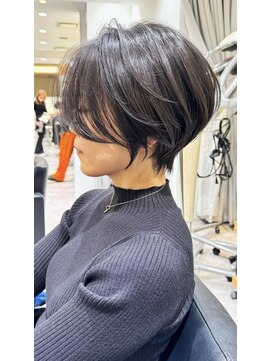 バンプ ギンザ(BUMP GINZA) 40代/50代/絶壁解消・前下がり・ショートボブ【浅野】