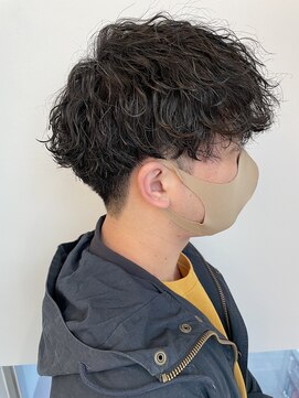 ヒート トウキョウ 目黒店(HEAT TOKYO) ツーブロック 波巻きパーマ