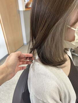 ミリ 久留米(miri..) haru インナーベージュ　イヤリングカラー