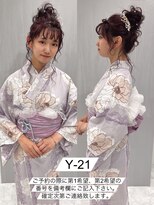 プティクローシェ バイ クオーレ(petite cloche by CUORE)&nbsp;浴衣一式レンタル 浴衣番号 Y-21