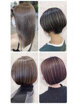 美容室フルール&nbsp;20代30代大人可愛い髪質改善カラーアッシュグレージュ透明感