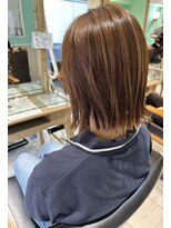 ネオリーブアピ 池袋店(Neolive api)&nbsp;【切りっぱなしボブ☆】池袋 髪質改善