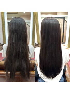 ザトエル 栄(THE TOEL) ダメージの気になる癖毛に髪質改善ストレート