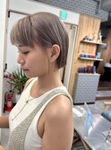 20代30代大人可愛いダブルカラーブリーチハイトーンカラー