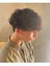 【メンズ限定】カット＋メンズパーマ（ナチュラルニュアンス）￥12100→￥9900